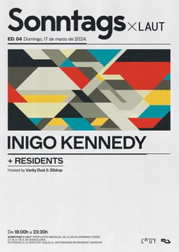 Inigo Kennedy en Sonntags x LAUT [3h DJ SET] Un atardecer de domingo con techno atemporal e imprevisible