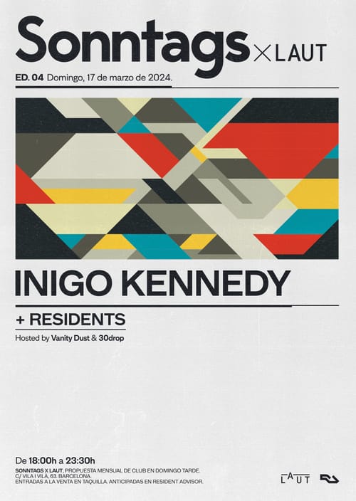 Inigo Kennedy en Sonntags x LAUT [3h DJ SET] Un atardecer de domingo con techno atemporal e imprevisible